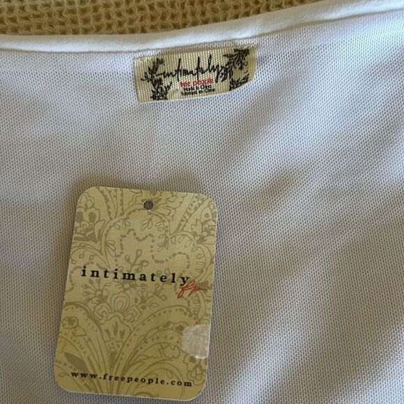 Free People Intimately FP Bodysuit In White, NWT, see measurements for size. - Picture 6 of 11